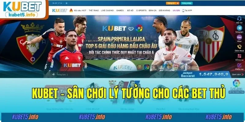 KUBET - sân chơi lý tưởng cho các bet thủ