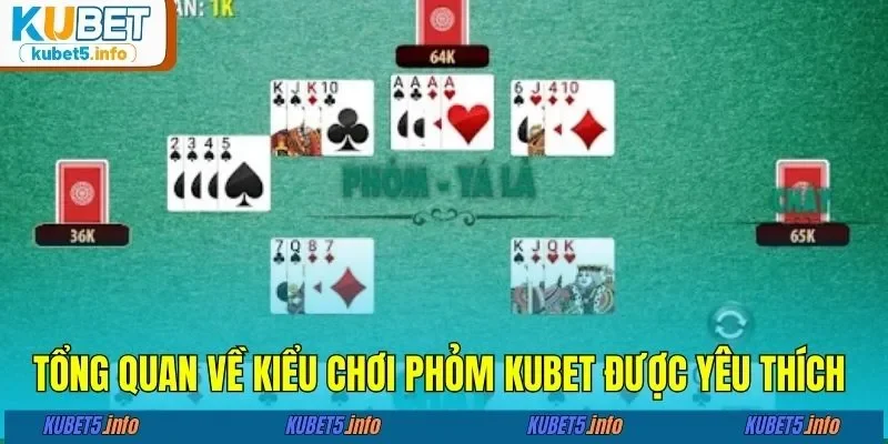 Tổng quan về kiểu chơi phỏm KUBET được yêu thích